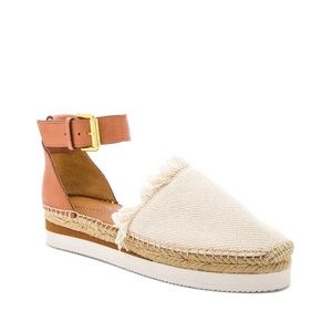 Glyn Espadrille Sandal in Natural
See By Chloe